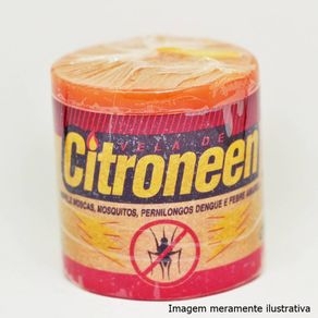 Vela Citroneen - Repele Moscas, Mosquitos e Pernilongos (90g)