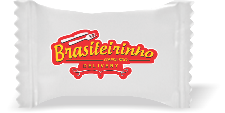 Balas de Brinde Brasileirinho Duras com Sabor de Frutas - Balinhas Personalizadas