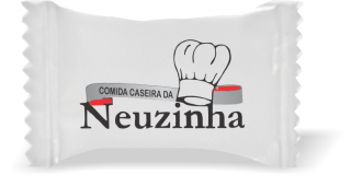 Balas de Brinde Neuzinha Duras com Sabor de Frutas - Balinhas Personalizadas