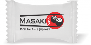 Balas de Brinde Masaki Duras com Sabor de Frutas - Balinhas Personalizadas