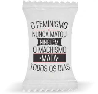 Balas de Brinde Modelo Frase 