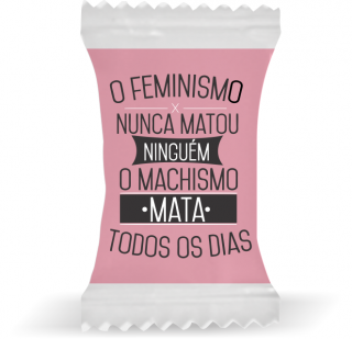 Balas de Brinde Modelo Frase 