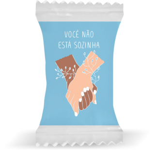 Balas de Brinde Modelo Frase 