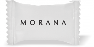 Balas de Brinde Morana Duras com Sabor de Frutas - Balinhas Personalizadas