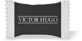 Balas de Brinde Victor Hugo Duras com Sabor de Frutas - Balinhas Personalizadas