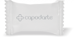 Balas de Brinde capodarte Duras com Sabor de Frutas - Balinhas Personalizadas