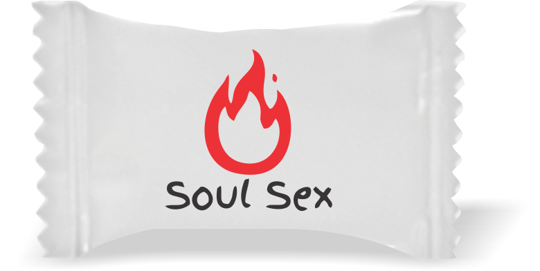 Balas de Brinde Soul Sex Duras com Sabor de Frutas - Balinhas Personalizadas