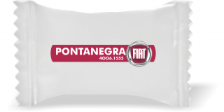 Balas de Brinde FIAT Duras com Sabor de Frutas - Balinhas Personalizadas