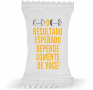 Balas de Brinde Modelo  Frase 