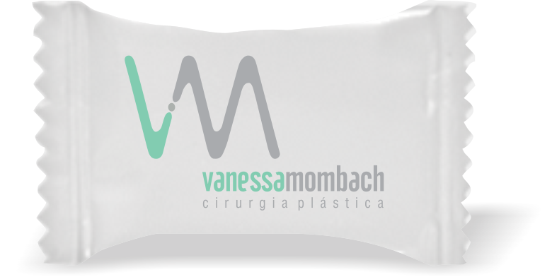 Balas de Brinde Vanessa Mombach Duras com Sabor de Frutas - Balinhas Personalizadas