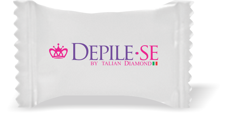 Balas de Brinde DEPILE-SE Duras com Sabor de Frutas - Balinhas Personalizadas