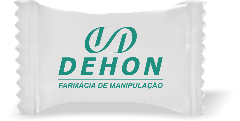 Balas de Brinde DEHON Duras com Sabor de Frutas - Balinhas Personalizadas