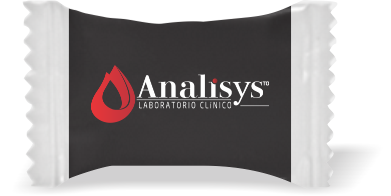 Balas de Brinde Analisys Laboratório Duras com Sabor de Frutas - Balinhas Personalizadas