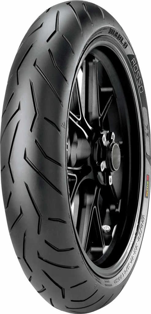 Pneu Pirelli-Diablo Rosso 2-110/70-17 R 54H TL - BARATA PNEUS