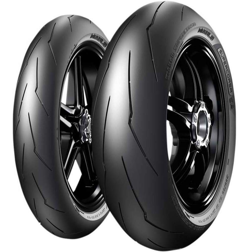Combo de Pneus Pirelli Diablo Supercorsa SP V3 120/70-17 + 2