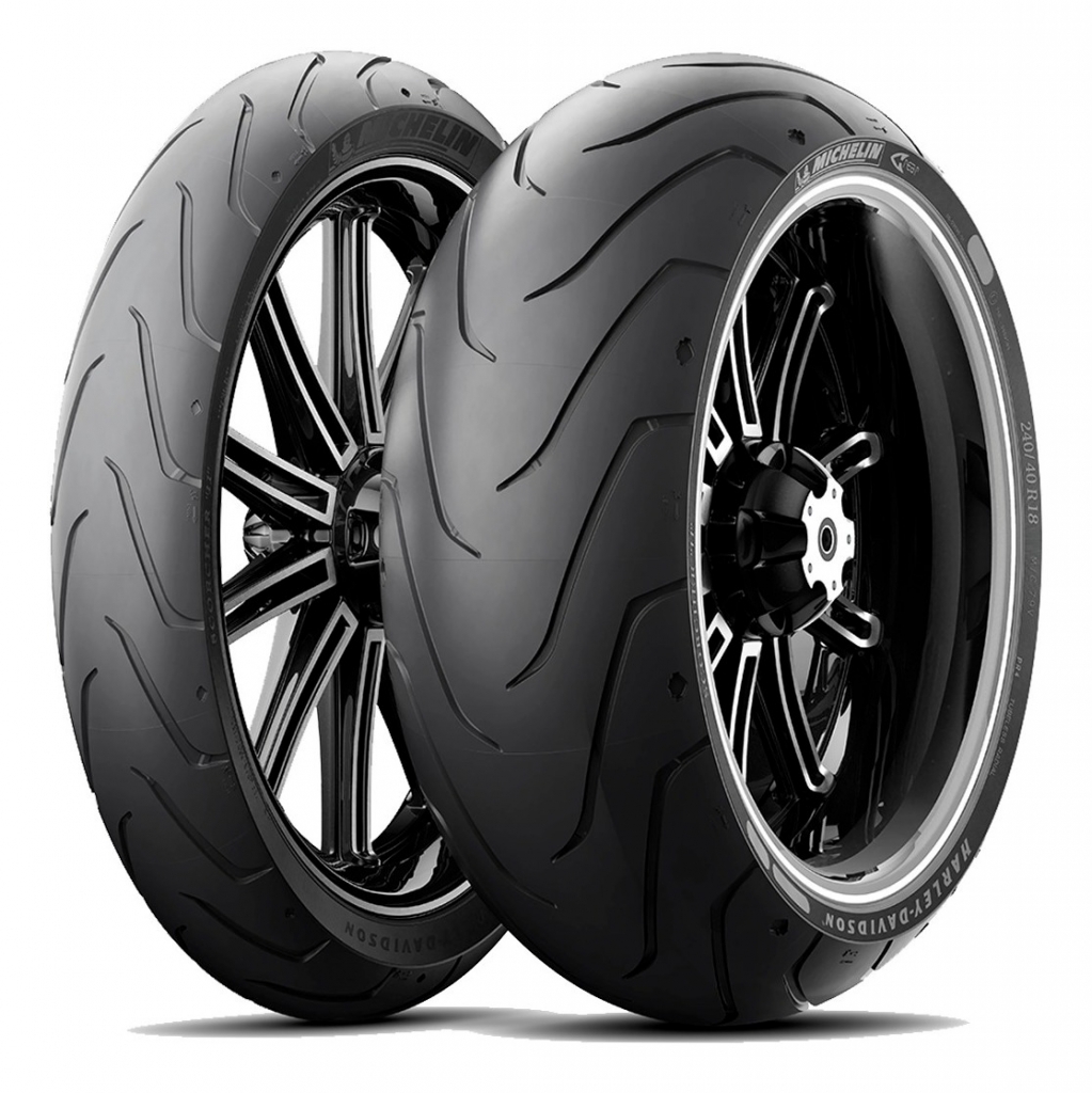 Par de Pneus Michelin Scorcher 11 120/70-19 + 240/40-18 (V-R