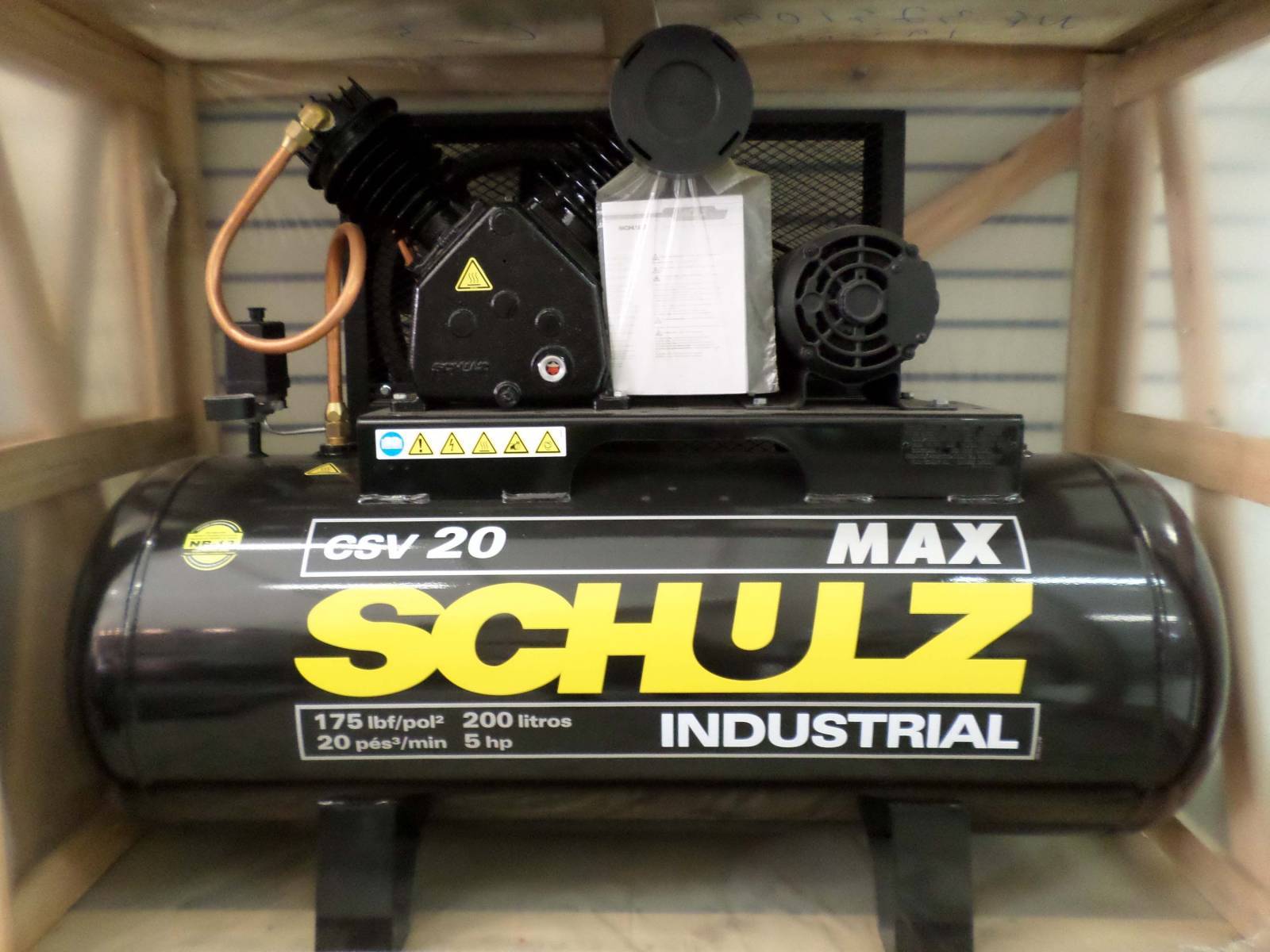 Compressor de Ar Schulz Max CSV 20/200