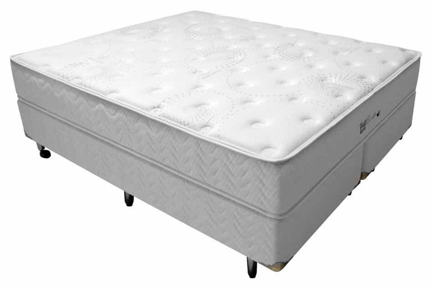 Conjunto Cama Box Live Pillow Top Simples Double Face Well B  - All Home