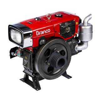 Motor Branco 17.4hp BDA - 18.0 RAE - Radiador e Partida Elétrica