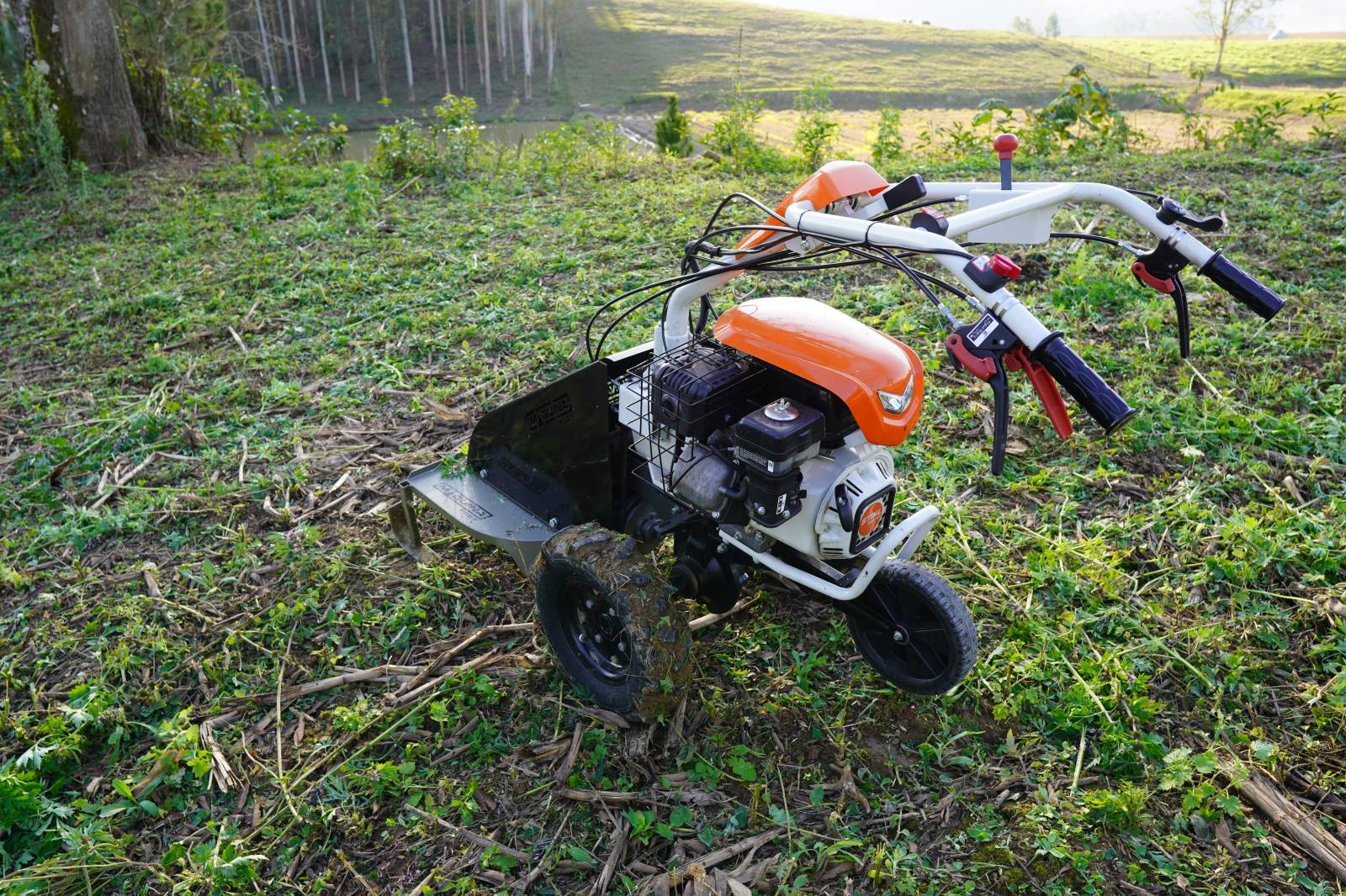 Roçadeira Frontal para Motocultivador Stihl MH-710 RF-500TF - BSS Maquinas