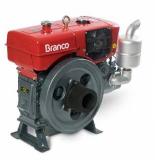 Motor Branco 17.4hp BDA - 18.0 RA - Radiador e Partida Manual