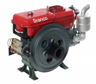 Motor Branco 17.4hp BDA - 18.0 TE - Sifão e Partida Elétrica