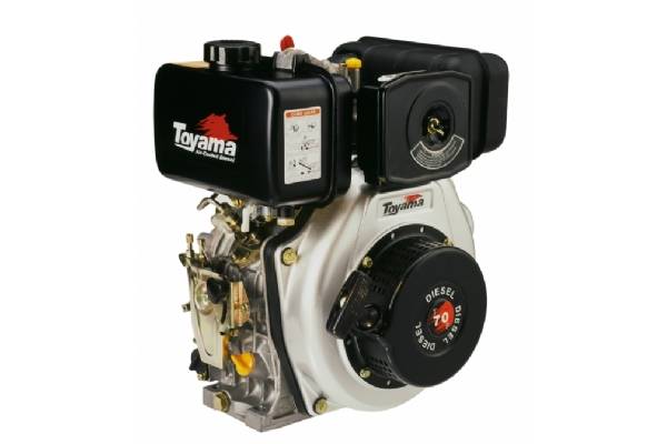 Motor TOYAMA 6,7HP diesel eixo 1