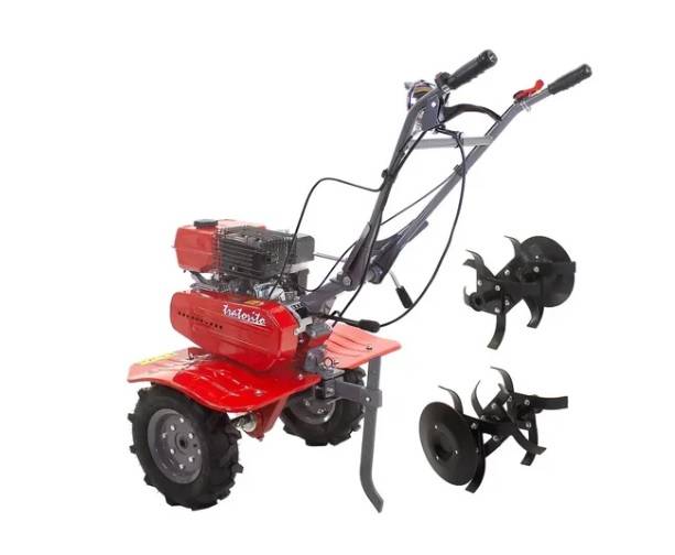 Motocultivador Tratorito Branco BTTG 6.5 a Gasolina 196cc