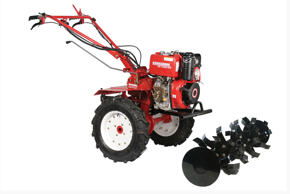 Motocultivador Kawashima MCD 10135 Diesel 10HP P. Eletrica - BSS
