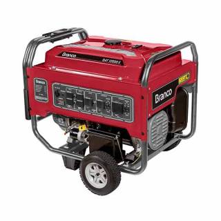 Gerador Branco Gasolina B4T-12000 Monof. 13,0KVA P.Elétrica
