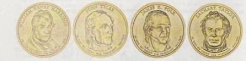 Moeda 1 Dollar Americano - Série Presidentes