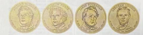 Moeda 1 Dollar Americano - Série Presidentes