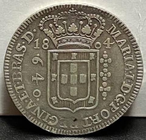 Catálogo Vieira Nº 281 640 Réis 1804B
