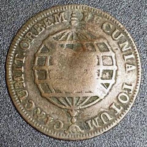 Catálogo Vieira Nº 281 - X Réis c/c Escudete 1784