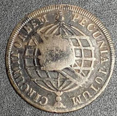 Catálogo Vieira Nº 282 - X Réis c/c Escudete 1785