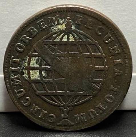 Catálogo Vieira Nº 305 - XL Réis c/c escudete 1786