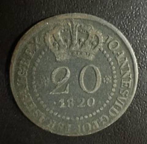 Catálogo Vieira Nº 543 - 20 Réis 1820