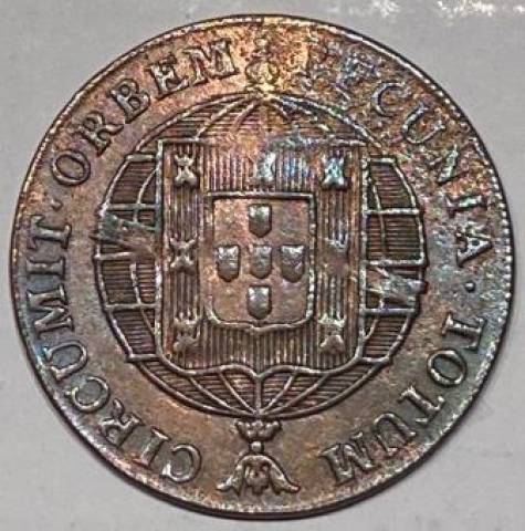 Catálogo vieira Nº 540 - 40 Réis 1821