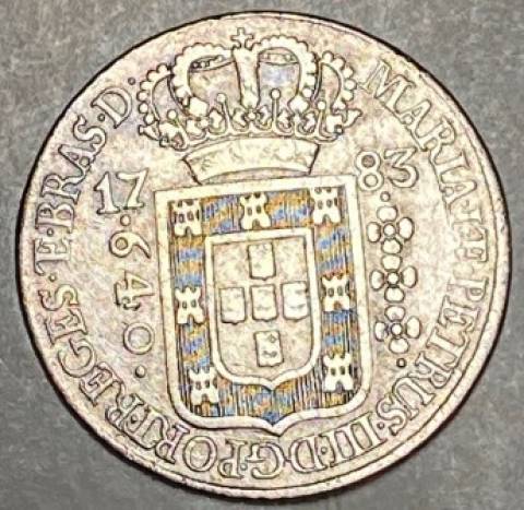 Catálogo Vieira Nº 225 - 640 Réis 1783