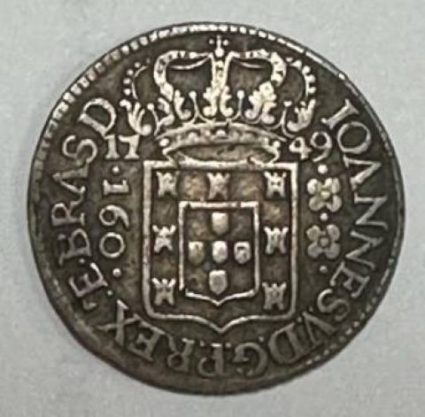 Catálogo Vieira Nº 060 160 Réis 1749