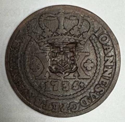 Catálogo Vieira Nº 076 - XX Réis 1735 c/c Escudete