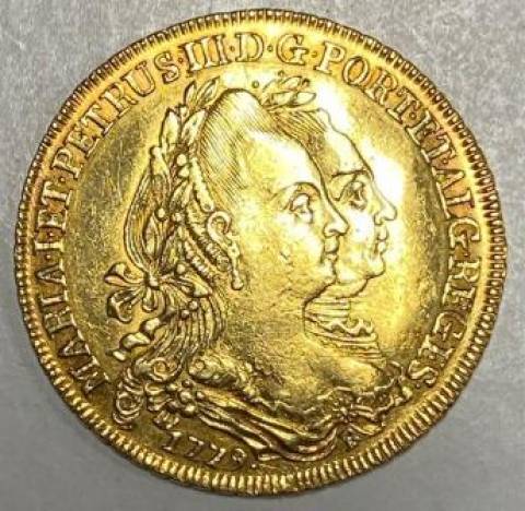 Catálogo vieira Nº 430 4.000 Réis 1779R