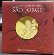 Medalha CMB Alusiva a São Jorge.