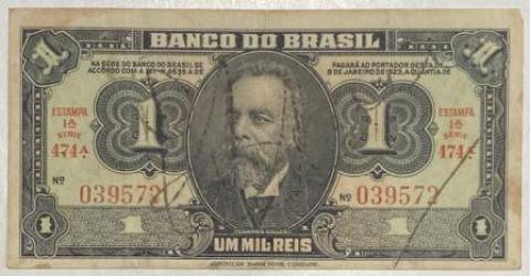 Catálogo Vieira Nº 001 - 1 Mil Réis 1942 a 1955