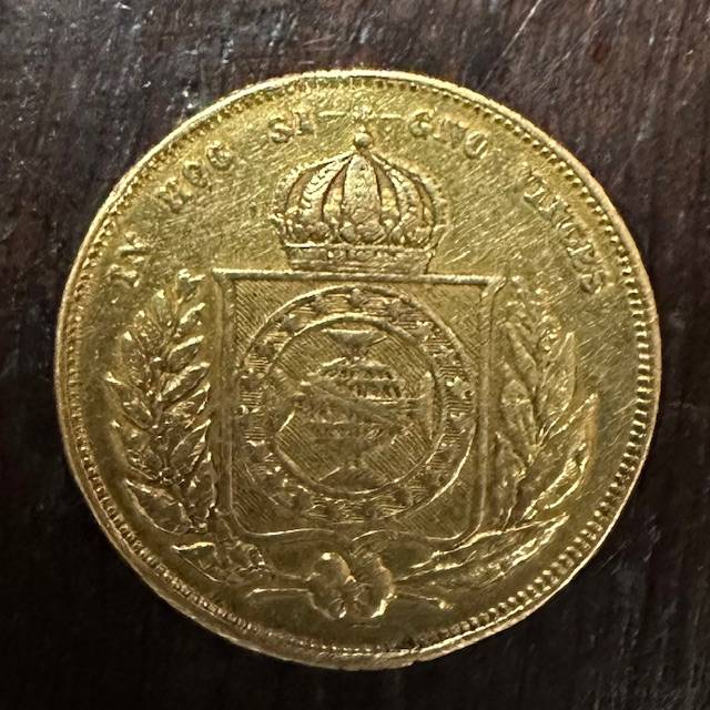 Catálogo Vieira Nº 665 5.000 Réis 1854