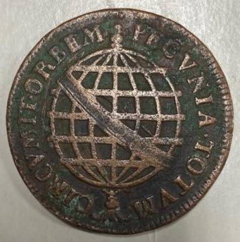 Catálogo Vieira Nº 107 XL Réis 1753 D. IOSEPHUS COM I
