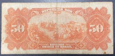 Catálogo Vieira Nº 186 50 Mil Réis 1º Estampa
