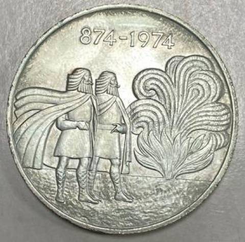 Catálogo Krause Nº 021 1000 Kronur 1974