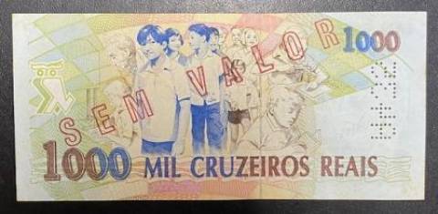 Catálogo Vieira Nº 238B 1.000 Cruzeiros Reais MODELO