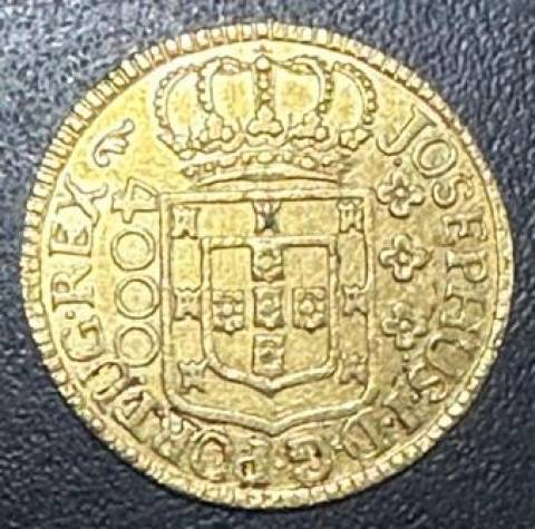 Catálogo Vieira Nº 417 4.000 Réis 1763 